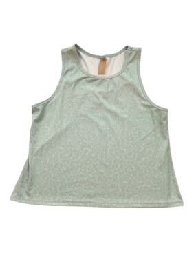 Balance Collection Sage Green Open Back Athletic Tank Size M Soft Workout Top
